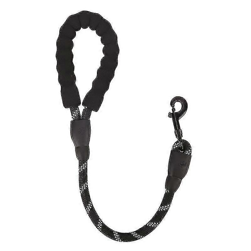 60cm Short Dog Leash Reflective Explosion-proof Medium Big Large Walking Dogs Leash Soft Handle Strong Pet Lead Supplies Stuff
