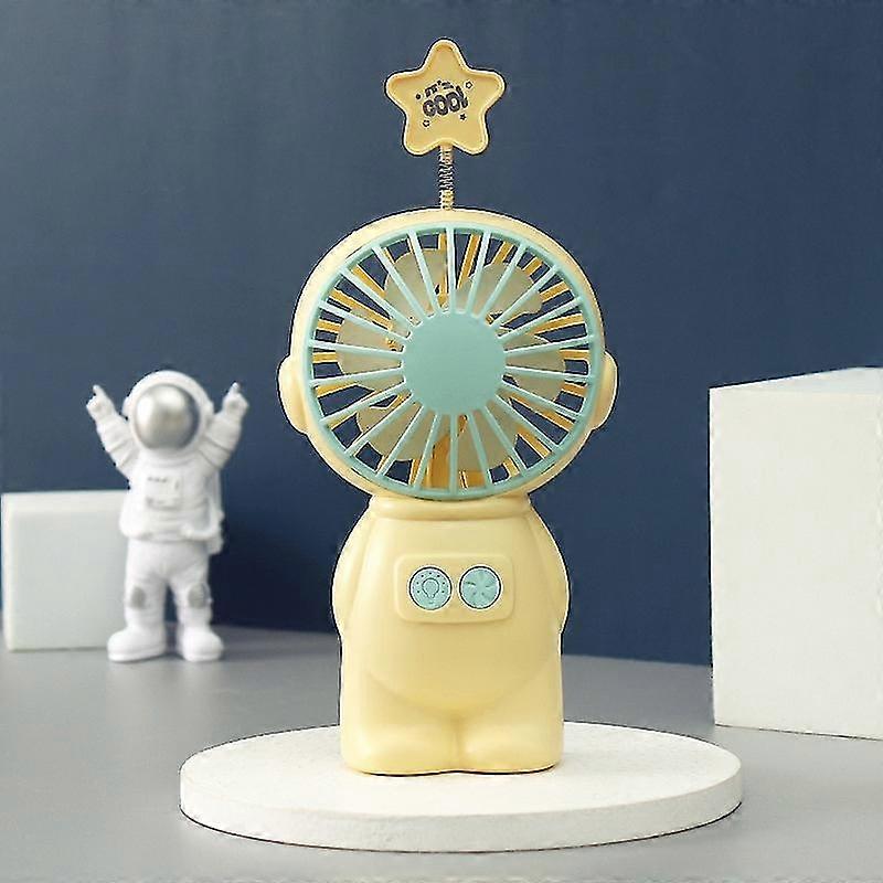Astronaut Handheld Mini Fan Star Gradient Laterne Desktop Kleiner Ventilator Tragbares Mesh