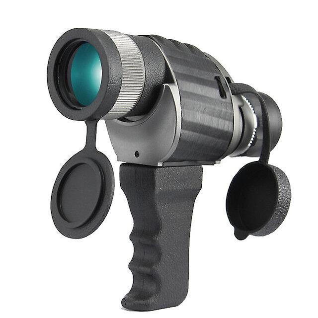 Ad 10x50 Telescope Monocular Ultra-wide Angle Design Fmc Multi-layer Coating Hd Camping Hunting Telescope With Handle