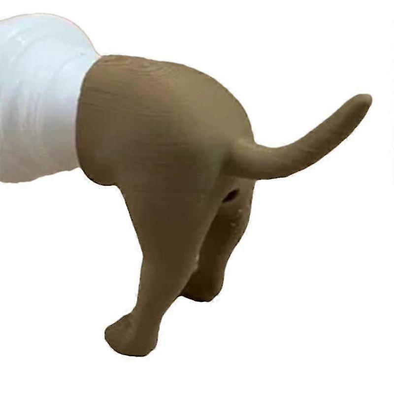 أنبوب الكلب بعقب معجون الأسنان موزع لطيف الخيوط برغي معجون الأسنان توبر مضحك الحياة اليومية لوازم الديكور الملحقات