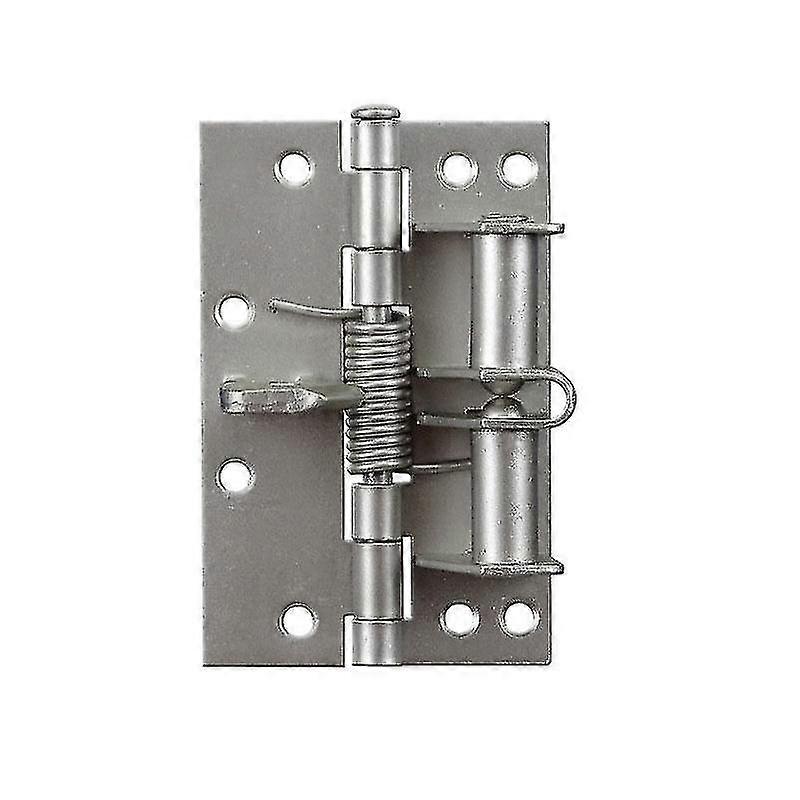 Automatic Closing Hinge Spring Hinge High Elastic Door Sand Door Spring Positioning, Silver -T