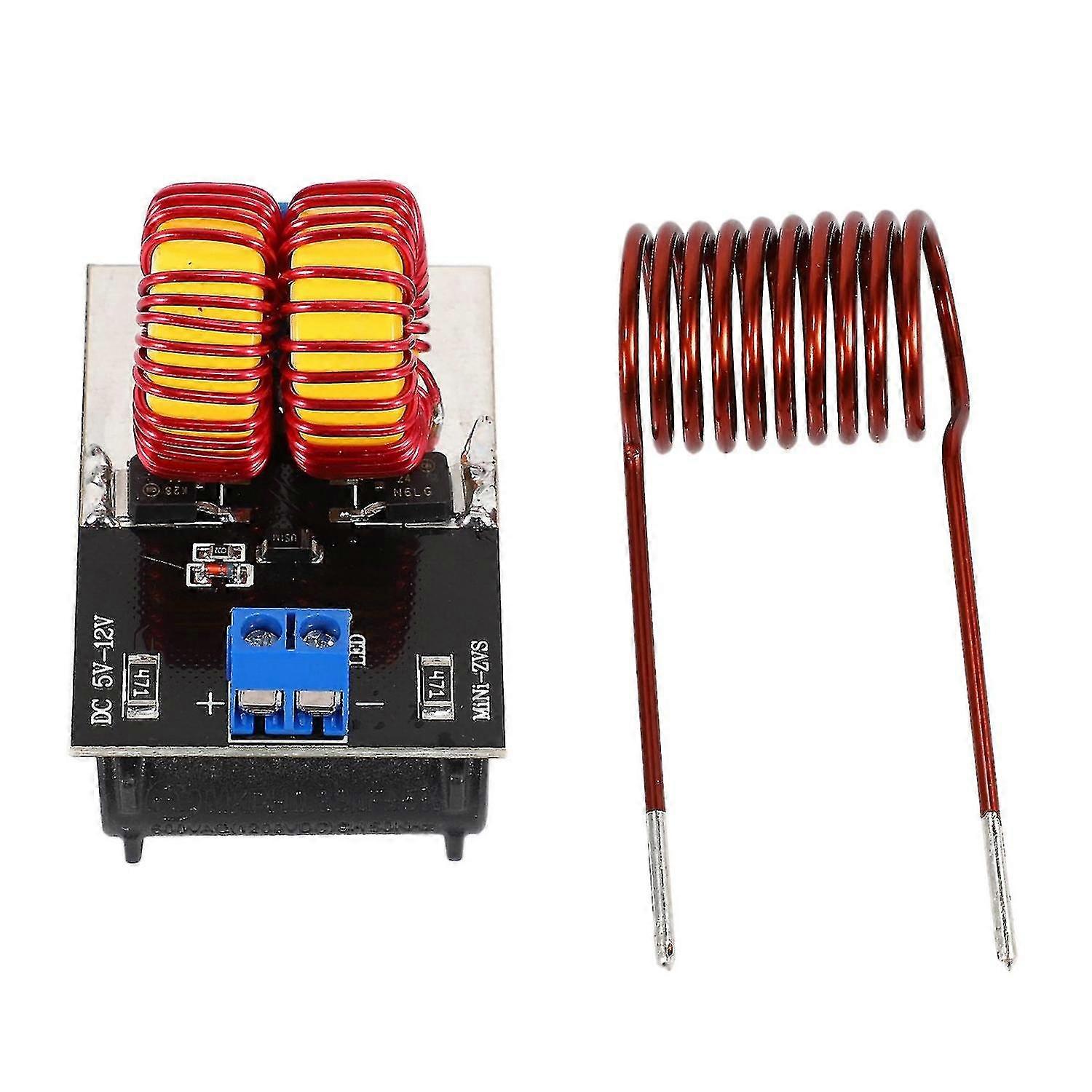 5v-12v Zvs Induct Ing Driver Board Module + Coil