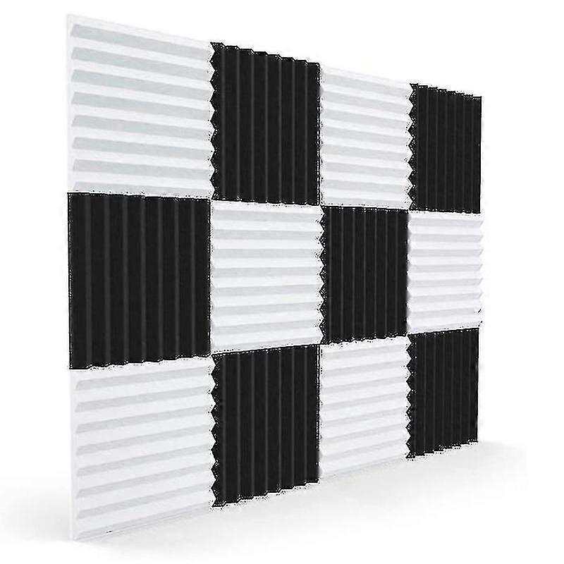 12 Pcs Acoustic Foam Board,sound Insulation Sound Sound Insulation Pad,for Studio Ceiling Game Room