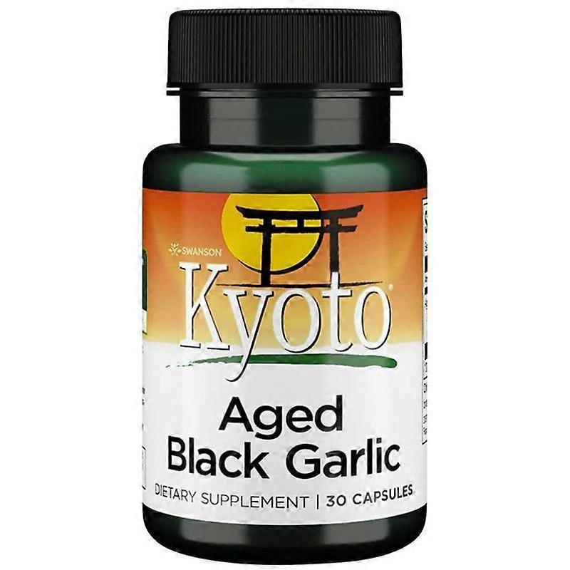 Swanson Aged Black Garlic Capsules 30