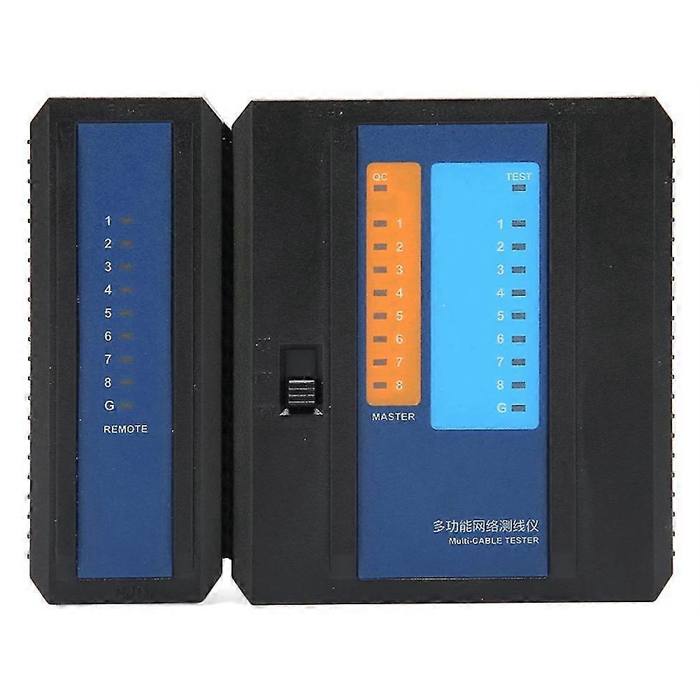 Rj45 Network Cable Tester, Remote Detection Led Status Display Rj45 Cable Tester For Cat8