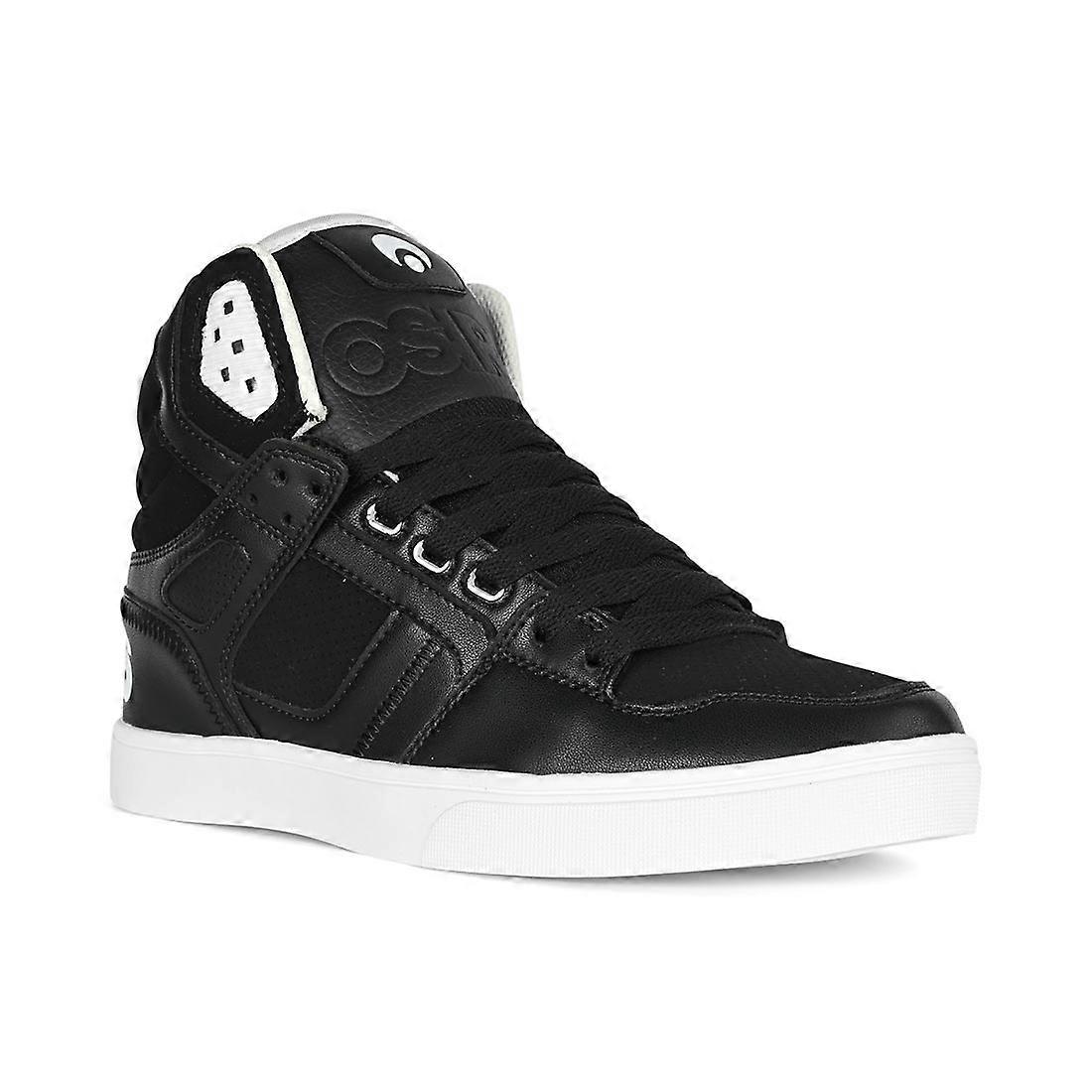 Osiris Clone Hoge Schoenen - Zwart/Zwart/Wit