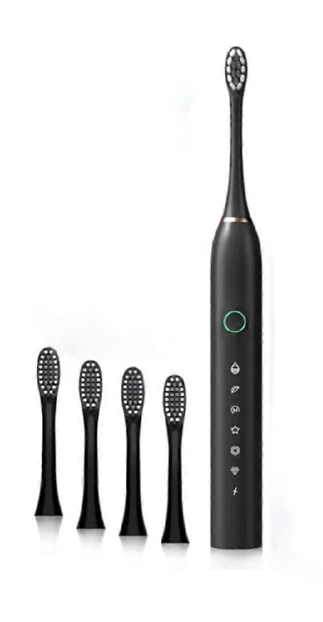 Electric Toothbrush USB Charging,Black
