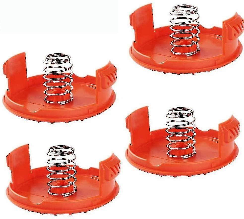 Fgao 4 Pcs Replacement Spool Cap, Spool Replacement Caps, Lawn Mower Replacement