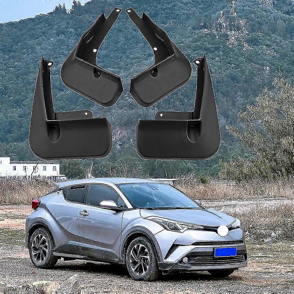 4pcs Mudflaps For Toyota C-hr 2017-2022 Chr Mudguards Mud Flaps Splash Guards Front Rear Wheels Fender Car Accessories
