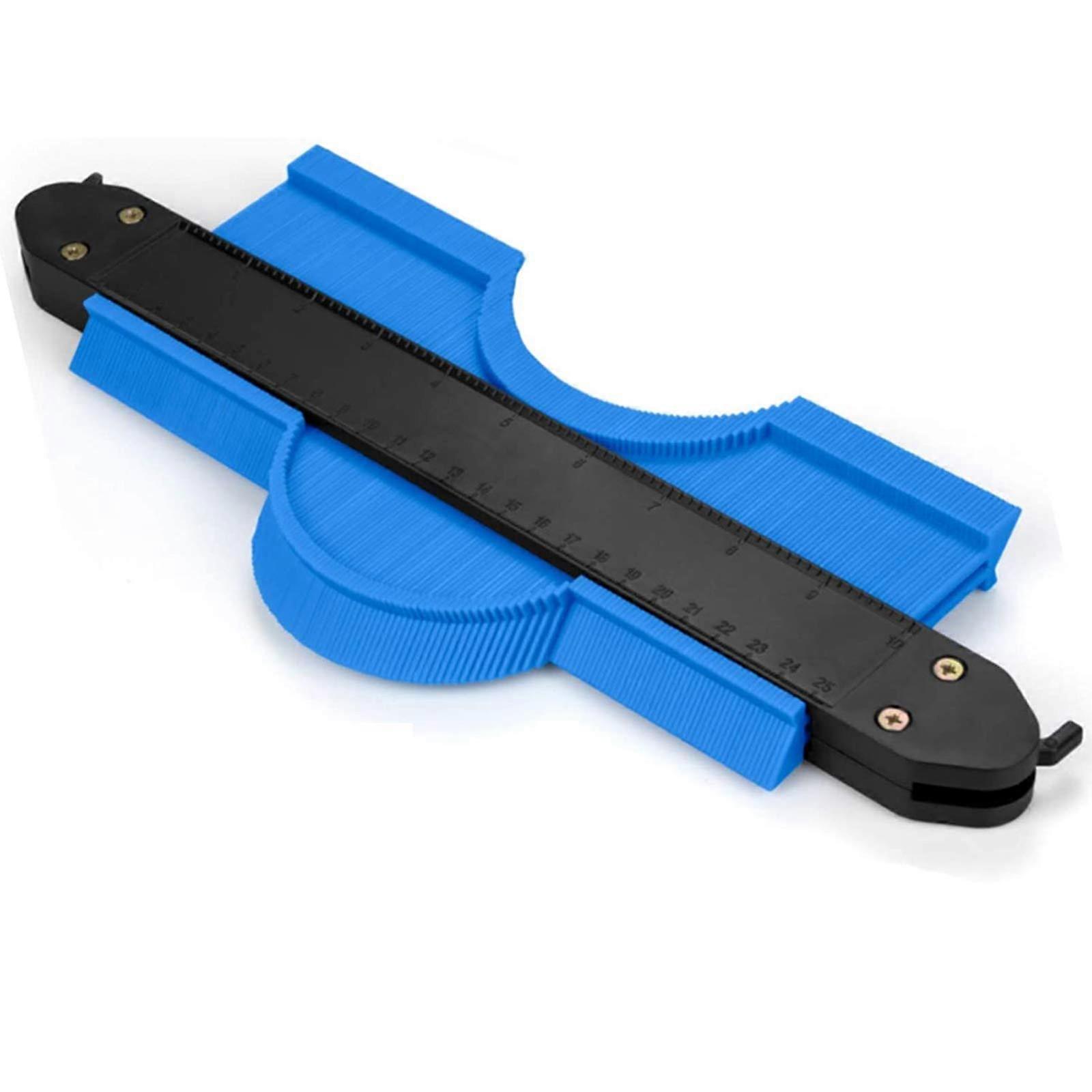 10 Inch Contour Gauge Duplicator, Precise Measurement,Copy Irregular Shaping Ruler