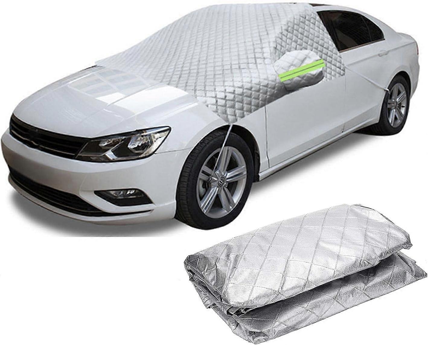 Car Windscreen Cover Car Sun Shade Front Windscreen Sunshade Auto Front Window Protector Winter Cover Front Window Ice Cover Snow Frost Dust Sun Shade
