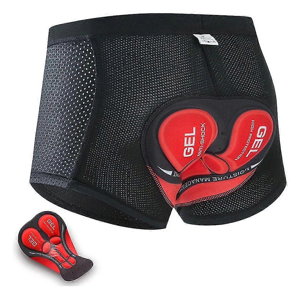 الرجال ركوب الدراجات الملابس الداخلية السراويل 5D مبطن جل ركوب الدراجات السراويل السراويل مع تصميم الممتزة تنفس