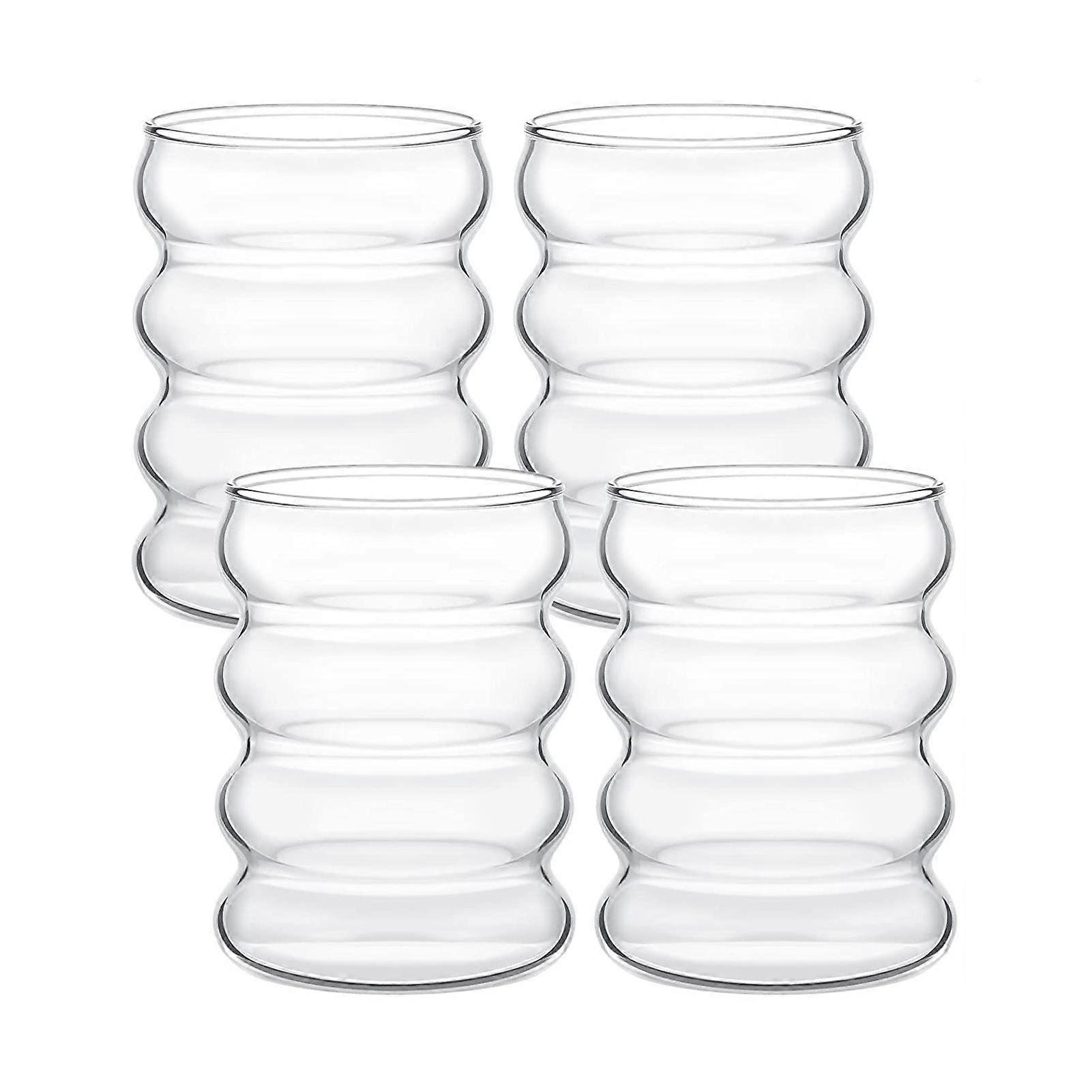 Caterpillar Frühstückstassen Glas Bubble Cup Expresso Kaffee Glas Tumbler Ästhetische Tassen Trinkgläser Tasse
