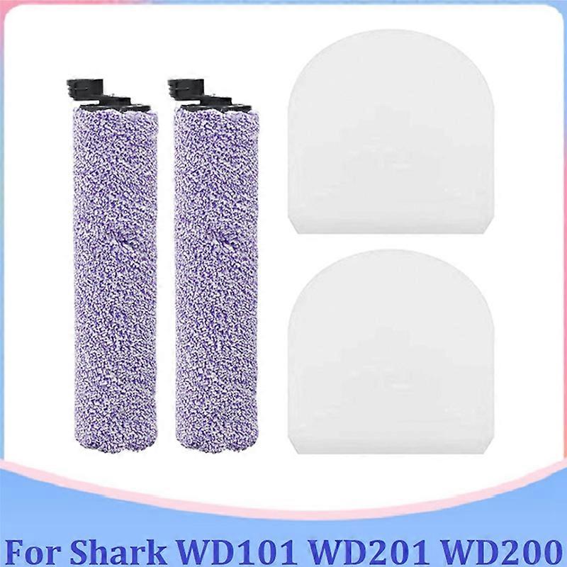 Washable βαμβάκι φίλτρων βουρτσών κυλίνδρων για τον καρχαρία WD101 WD201 WD200 καθαρότερα εργαλεία καθαρισμού εξαρτημάτων