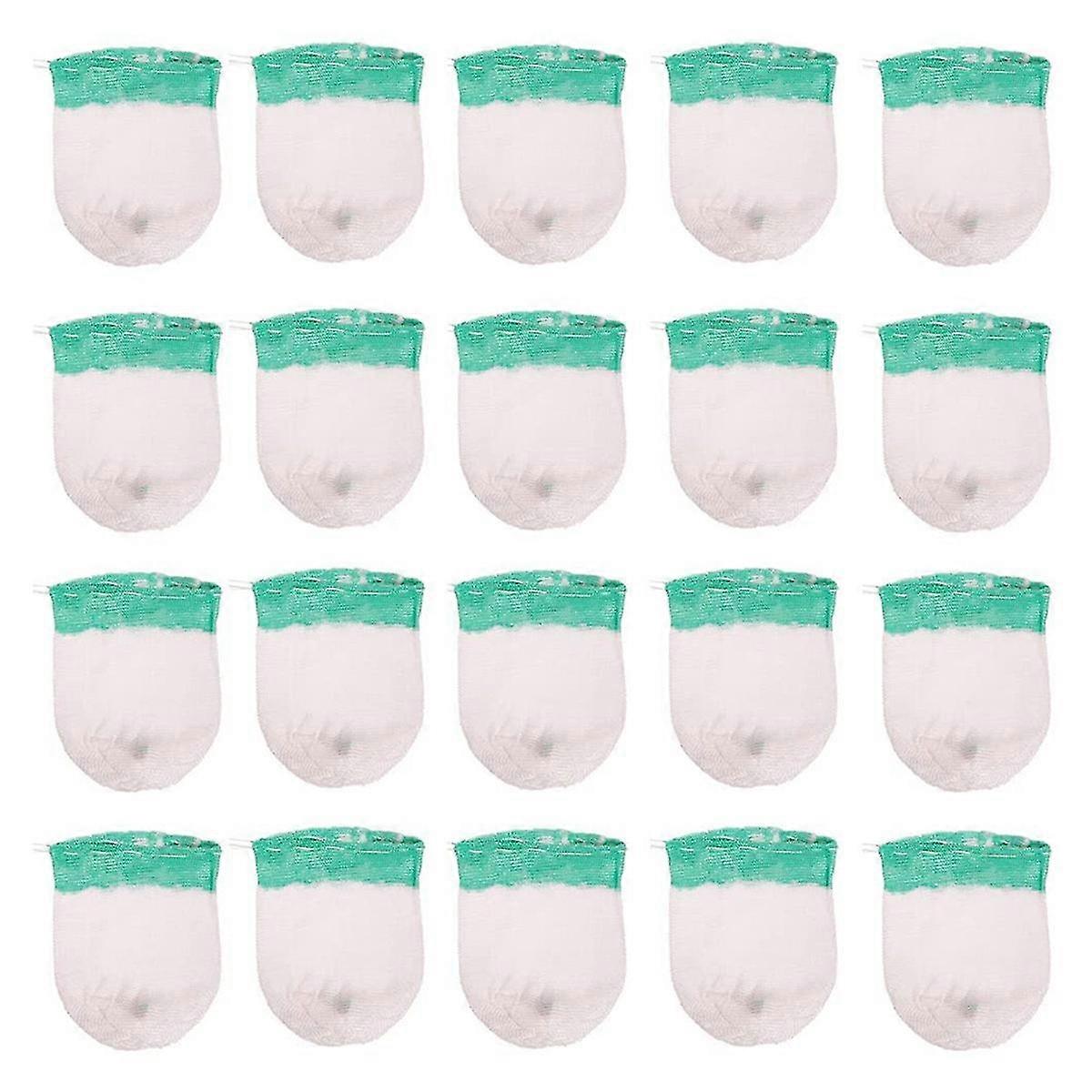 20 stk Propan Lantern Mantles For Gass Lantern Propan Light Mantle For Utendørs Camping Lantern Natu