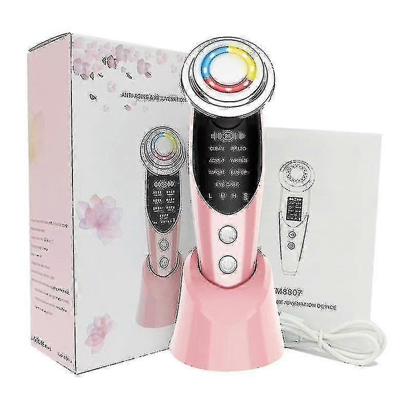 Radiofrequency Facial Massager 7 In 1 For Face Rf Lifting Machine Anti-wrinkle Fk