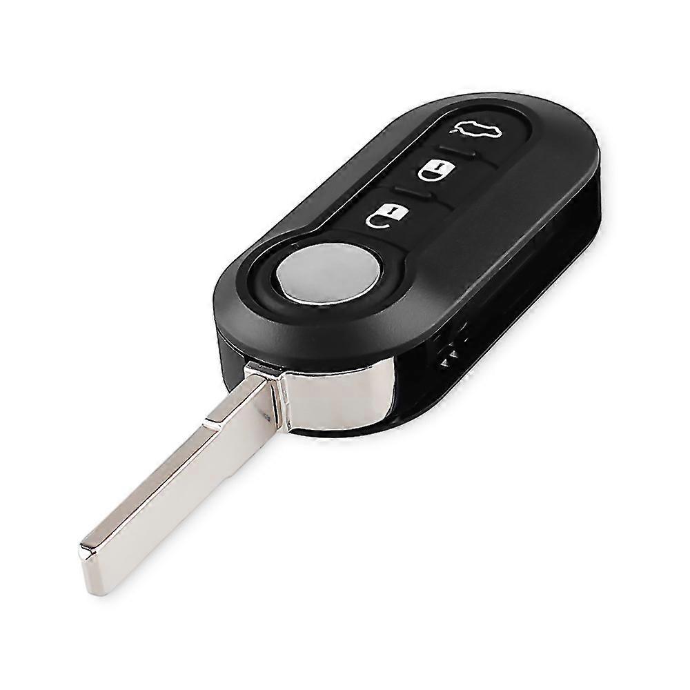3 Button Car Key Shell Fob For Fiat