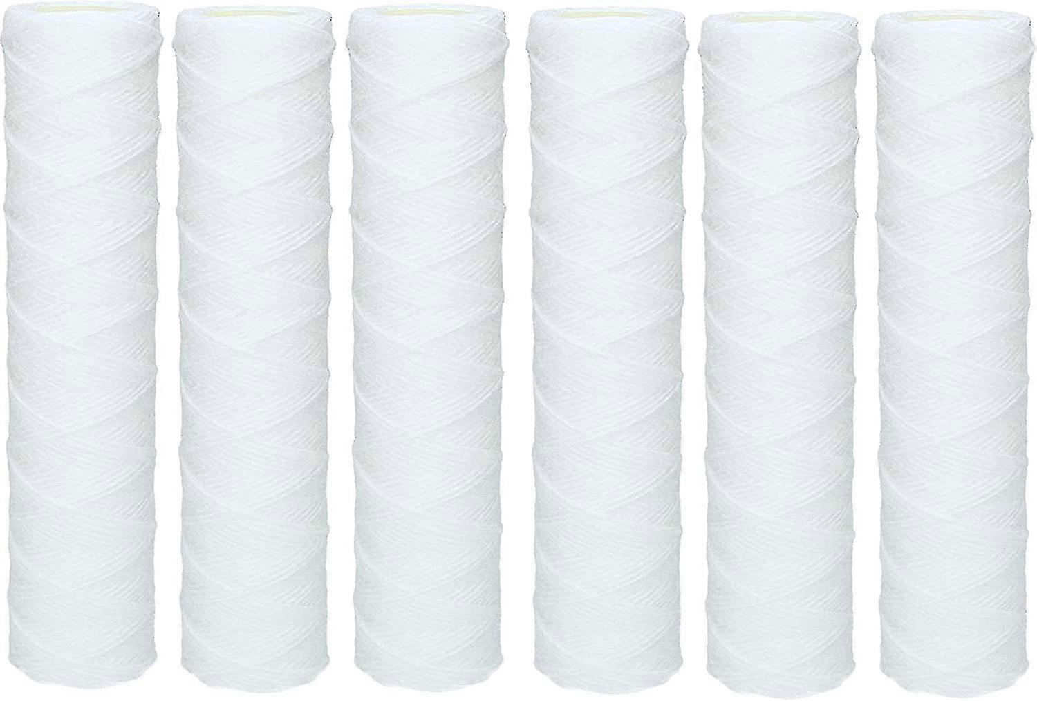 6x cartouche de sédiment enroulé pour osmose inverse, filtration des particules - 50 microns