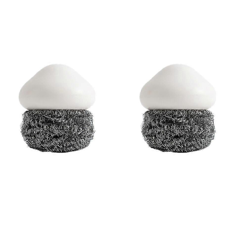 Creative Pot Brush Detachable Magic Cleaning Cleaning Brush New Mini Kitchen white