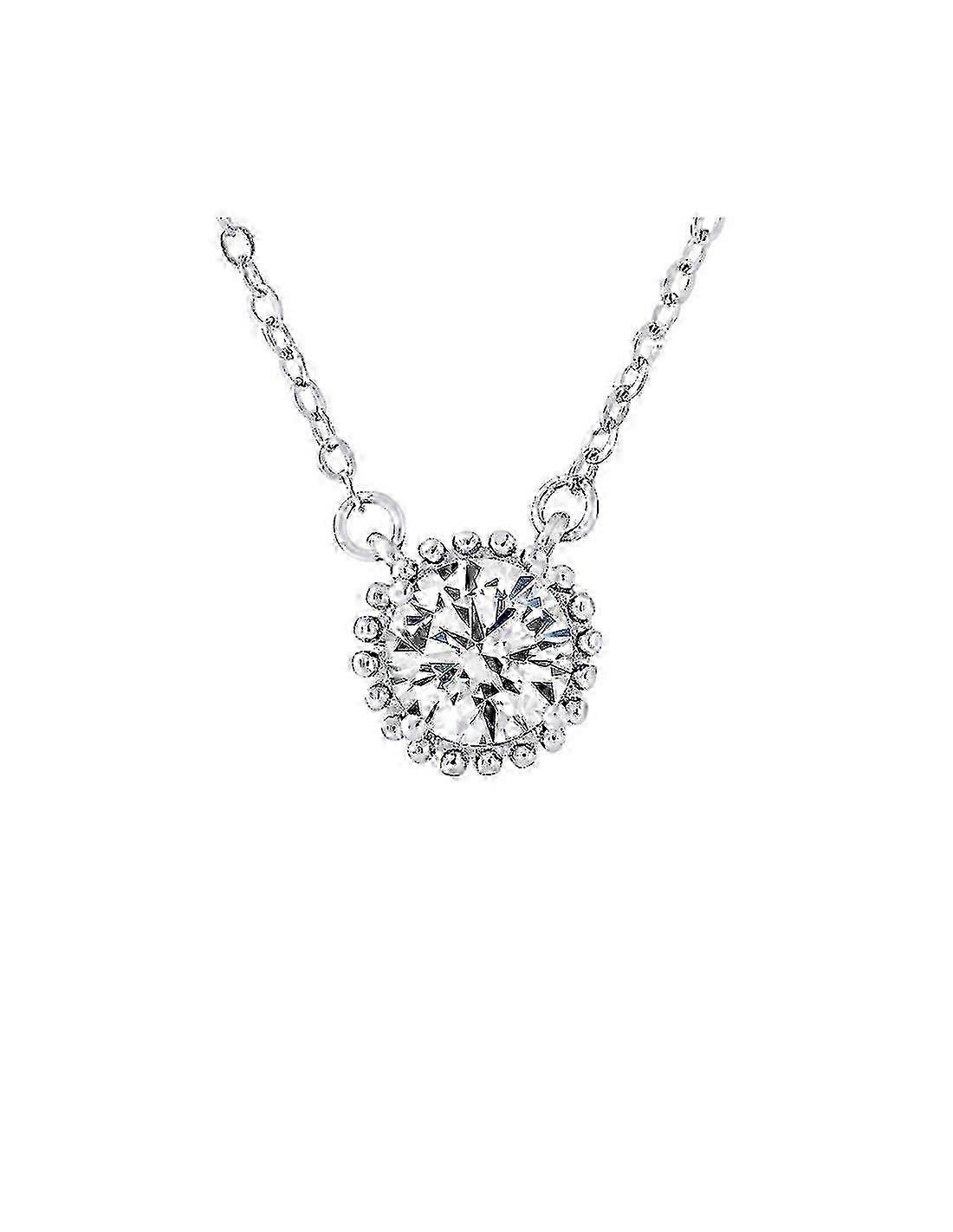 Collier solitaire en argent - YOU'RE THE ONE