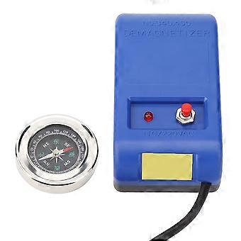 Elektriska avmagnetiseringsverktyg för klockreparation kompassset 110V 220V US-kontakt
