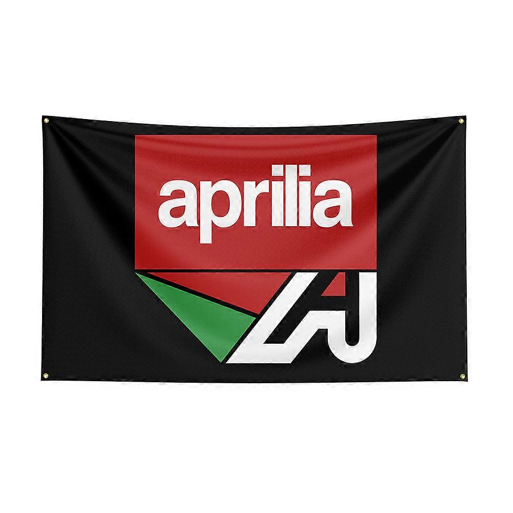 3x5 Aprilias Flag Polyester Printed Racing Motorcycle Banner For Decor