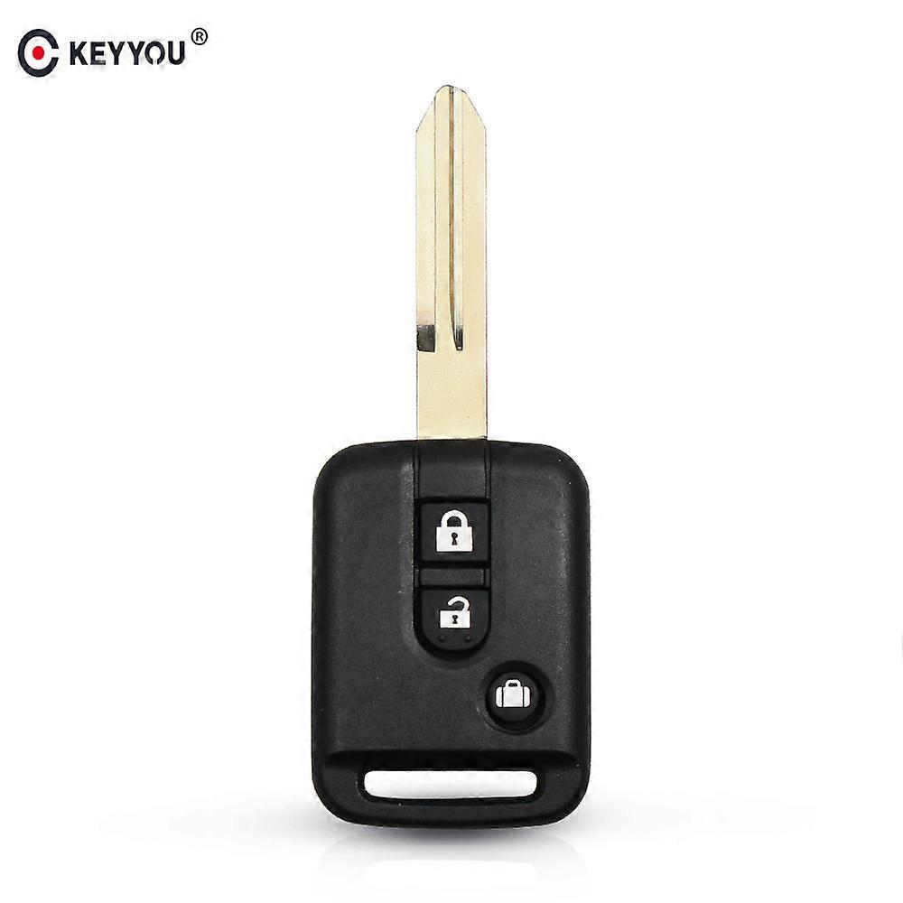 Remote Car Key Shell For Nissan Micra 350Z Pathfinder Navara Auto Key Cover Case Fob 3 Button