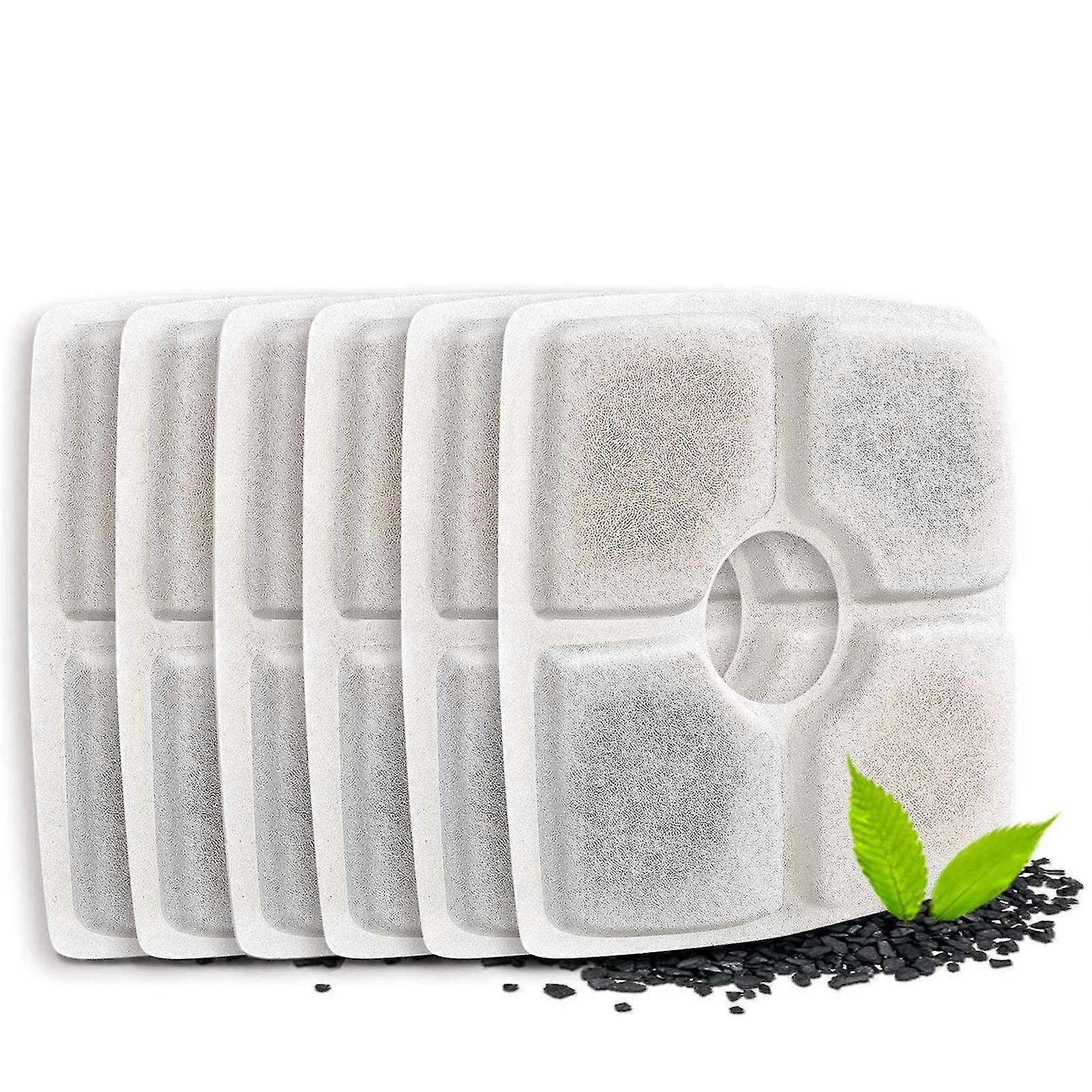 Replacement Filters For Automatic Pet Fountain Pack Of 6