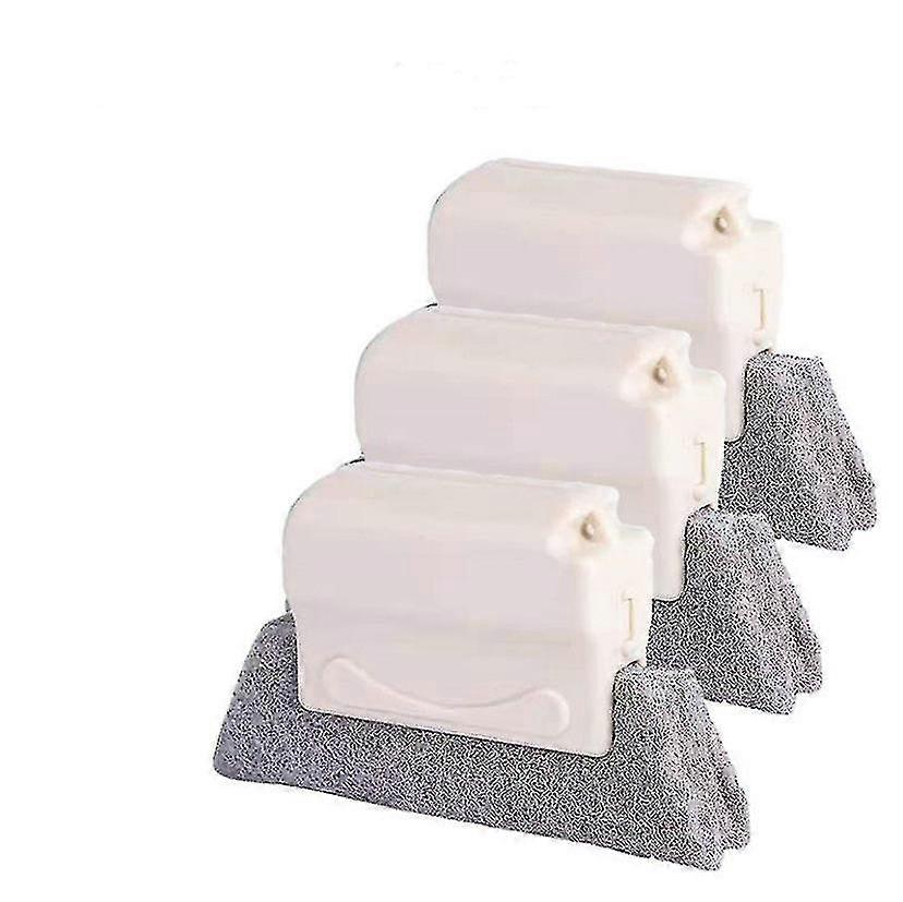 3 Pcs Of Window Grooves Cleaning Brush For Windows Corners And Gaps