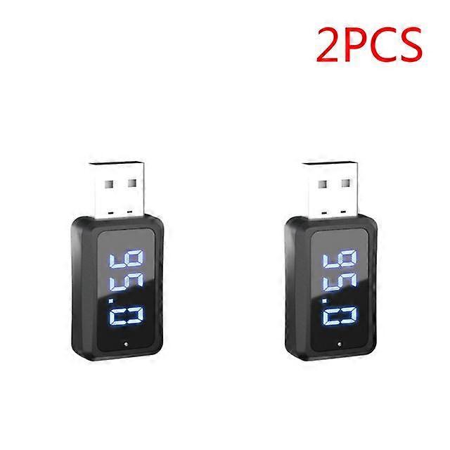 USB Car Bluetooth 5.3 FM Transmitter Receiver Handsfree Call Mini USB Power Car Kit Auto Wireless Audio Adapter For Car Fm Radio