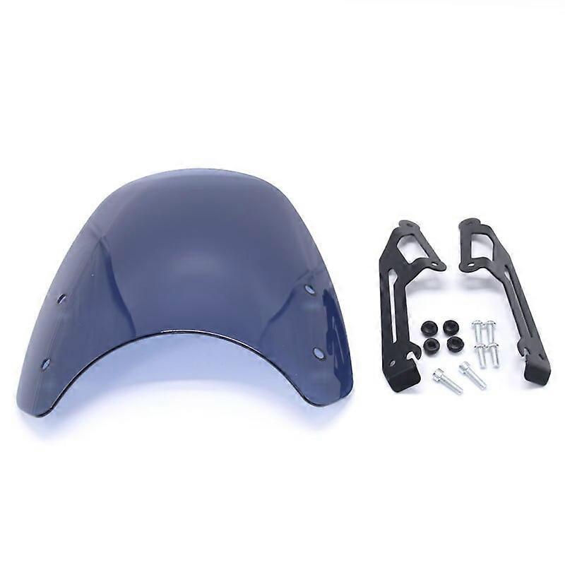 Motorcycle Touring Front Flyscreen Windscreen Windshield Shield Screen With Mounting Bracket For Ducati Scrambler 2015- 2018