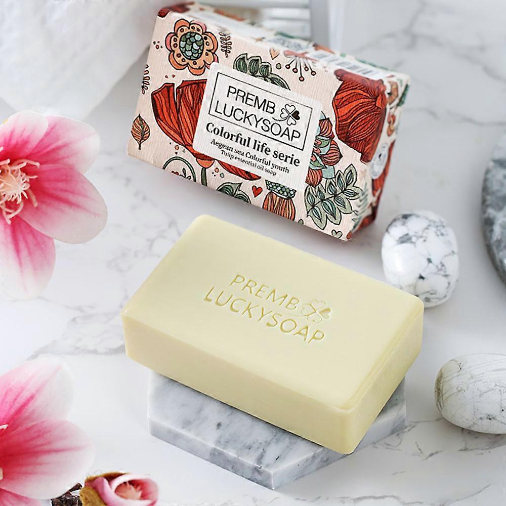Tulipe/Rosacées/Gardénia/Bleuet huile essentielle nettoyant savon savon fait à la main rafraîchissant raffermissant la peau