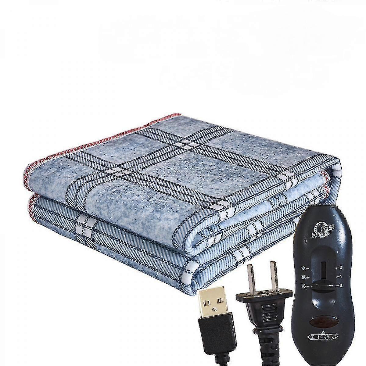 36v Electric Blanket Heated Throw,59" X 27" Double-layer Fast Fast Heating, Over-heat Protect