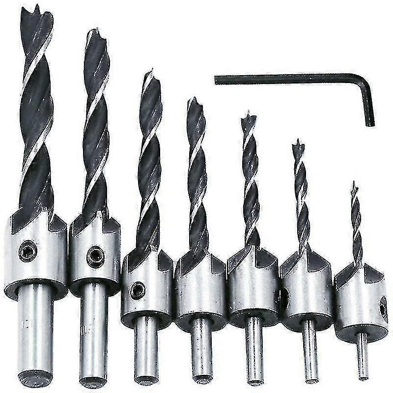 Woodworking Countersunk Bit (7+1 Woodworking Countersunk Bit)