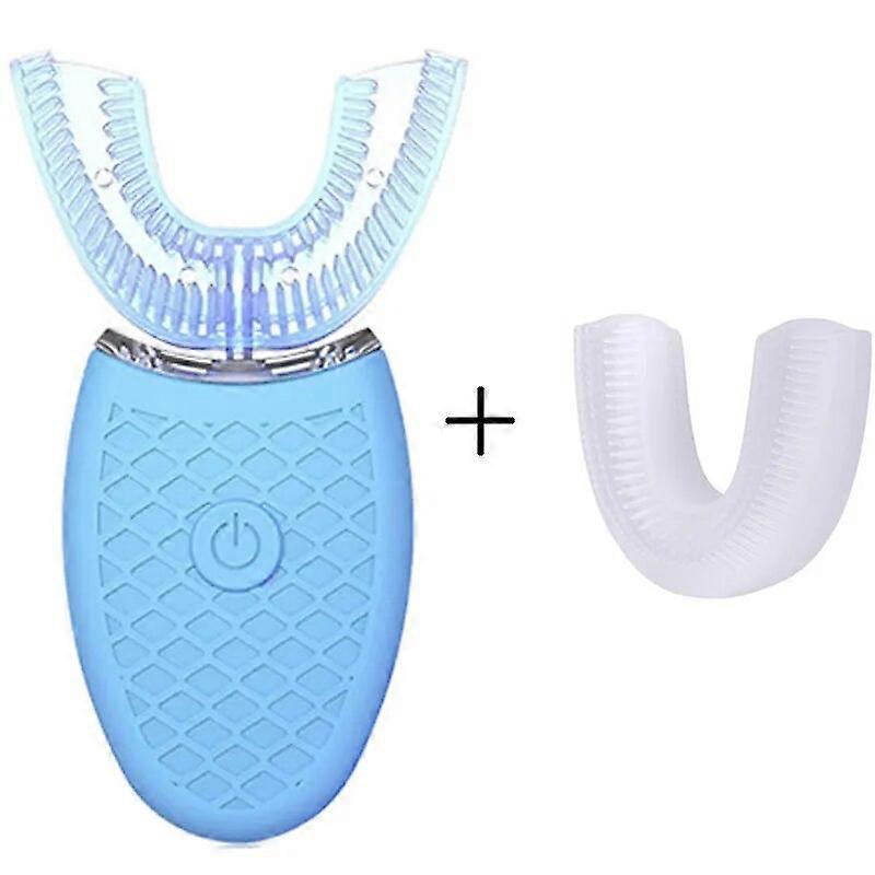 Adult Sonic Electric Toothbrush U Shaped 360 Degrees Automatic Ultrasonic Tooth Brush USB Charging Teeth Whitening Toothbrushes