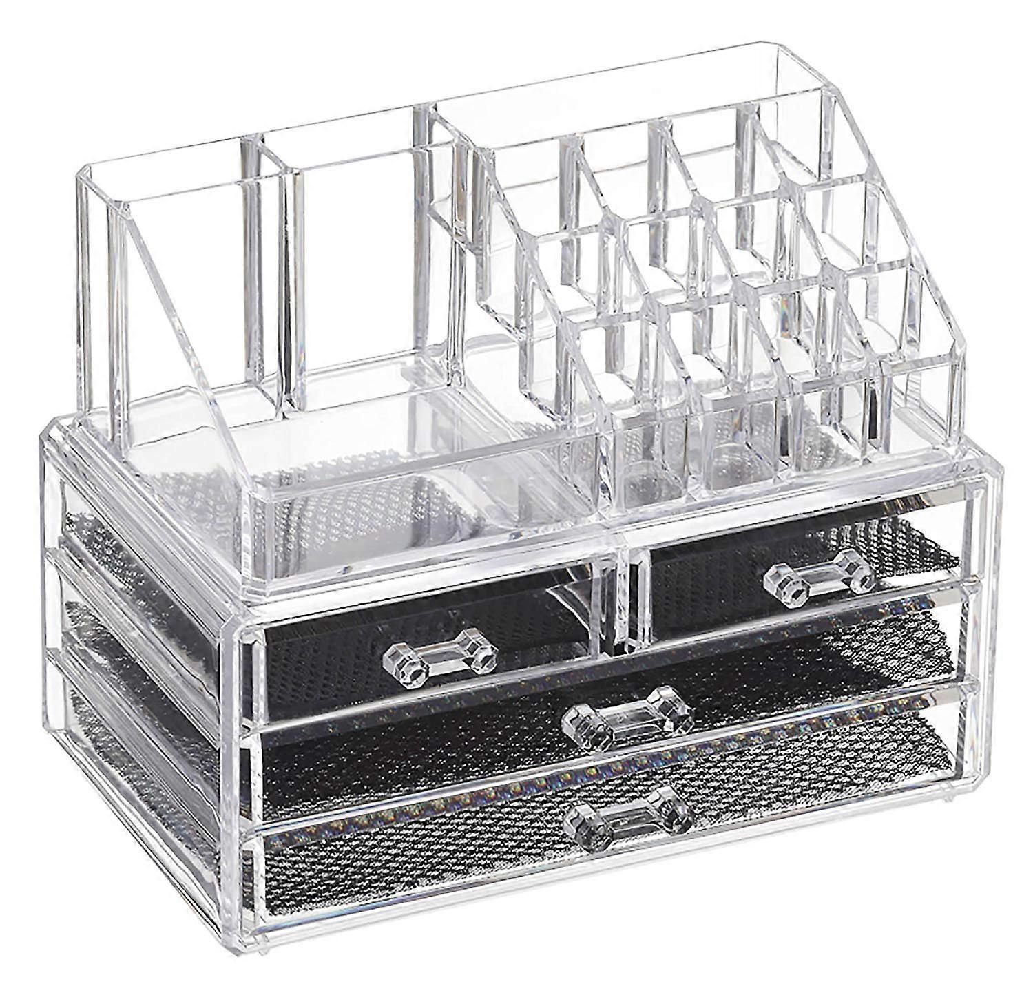 Makeup Storage Make Up Organizer Cosmetic Storage Drawer Acrylic Transparent