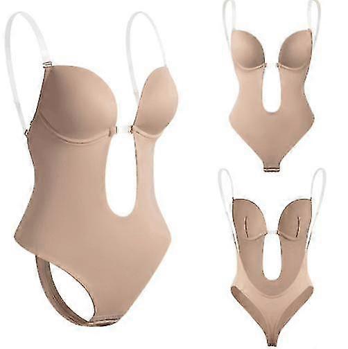 Women's Backless Shapewear Deep V Neck