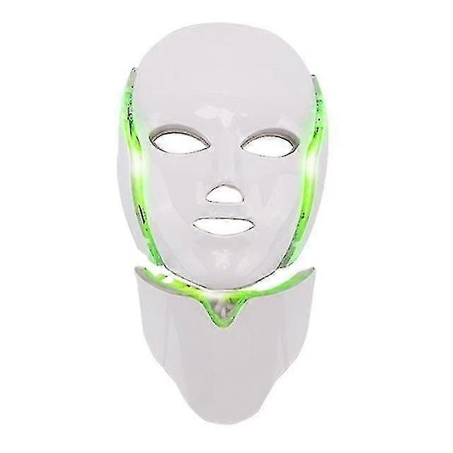 Naiwang 7 S LEDフェイシャルマスクLEDホールドスペクターフェイスマスクセラピーマスクネックLEDマスク