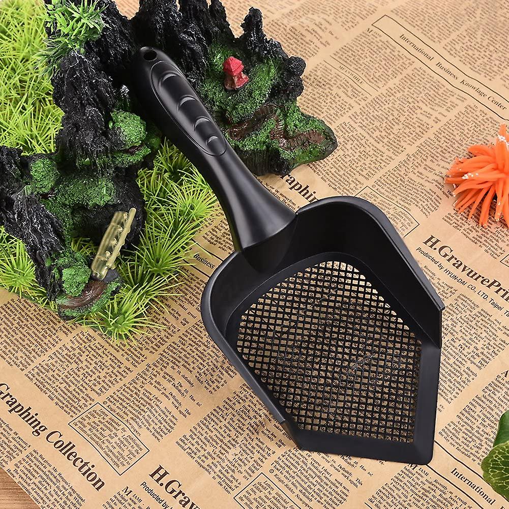 thumbnail image 2 of Cat Litter Scooper Metal Cat Litter Scoop With Extendable Handle (16-21") & Holder - Heavy Duty Sifter Cat Poop Scooper 2 of 11