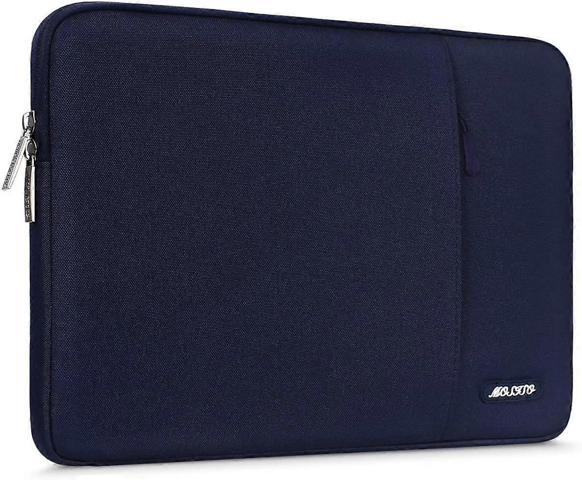 Bolsa para laptop azul marinho 12.3 compatível com MacBook Air 13 polegadas 2018-2022 M1 A2337 A2179 A1932, compatível com MacBook Pro M1 A2338 A2289 2021-2