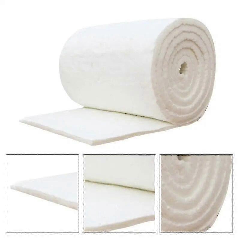 שמיכת כותנה חסינת אש שמיכות בידוד דוד בטמפרטורה גבוהה אלומיניום סיליקט מחט בד סיבי קרמיקה עמיד