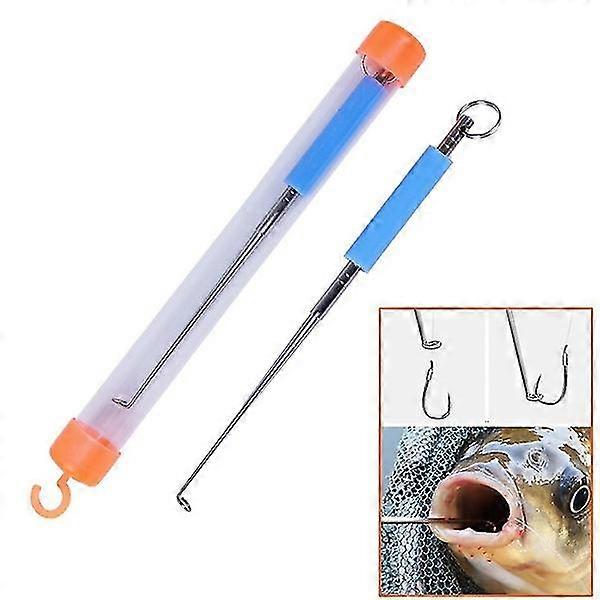 Rostfritt stål Lätt Fiskkrok Remover Säkerhet FiskeKrok Extractor Lossare Snabb frikoppling Enhet Fiskeredskap Utrustning