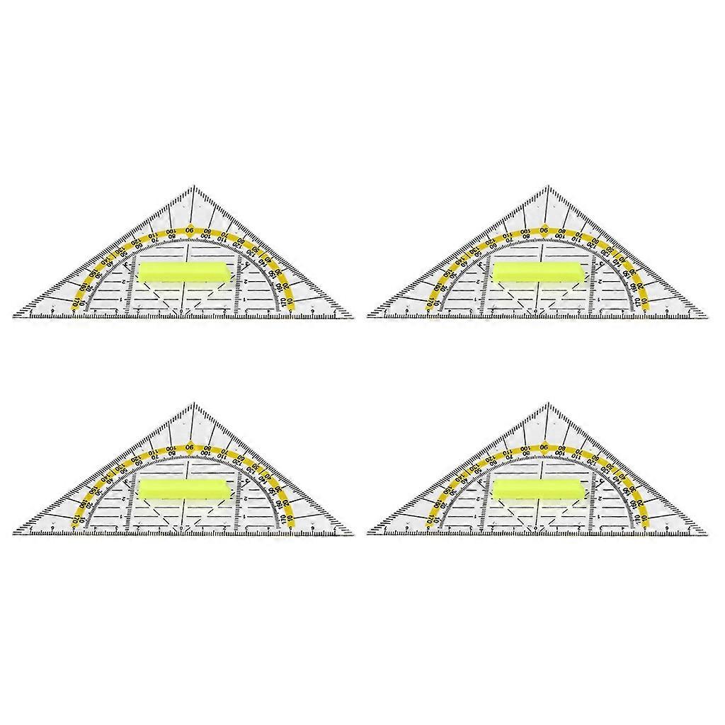 All-Purpose Measuring Tool for Drawing and Drafting - Lightweight Plastic Design