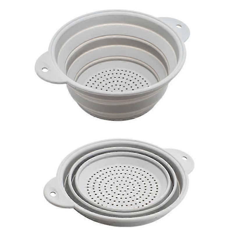 Multi-purpose High Temperature Resistant Kitchen Fruit Basket Gray