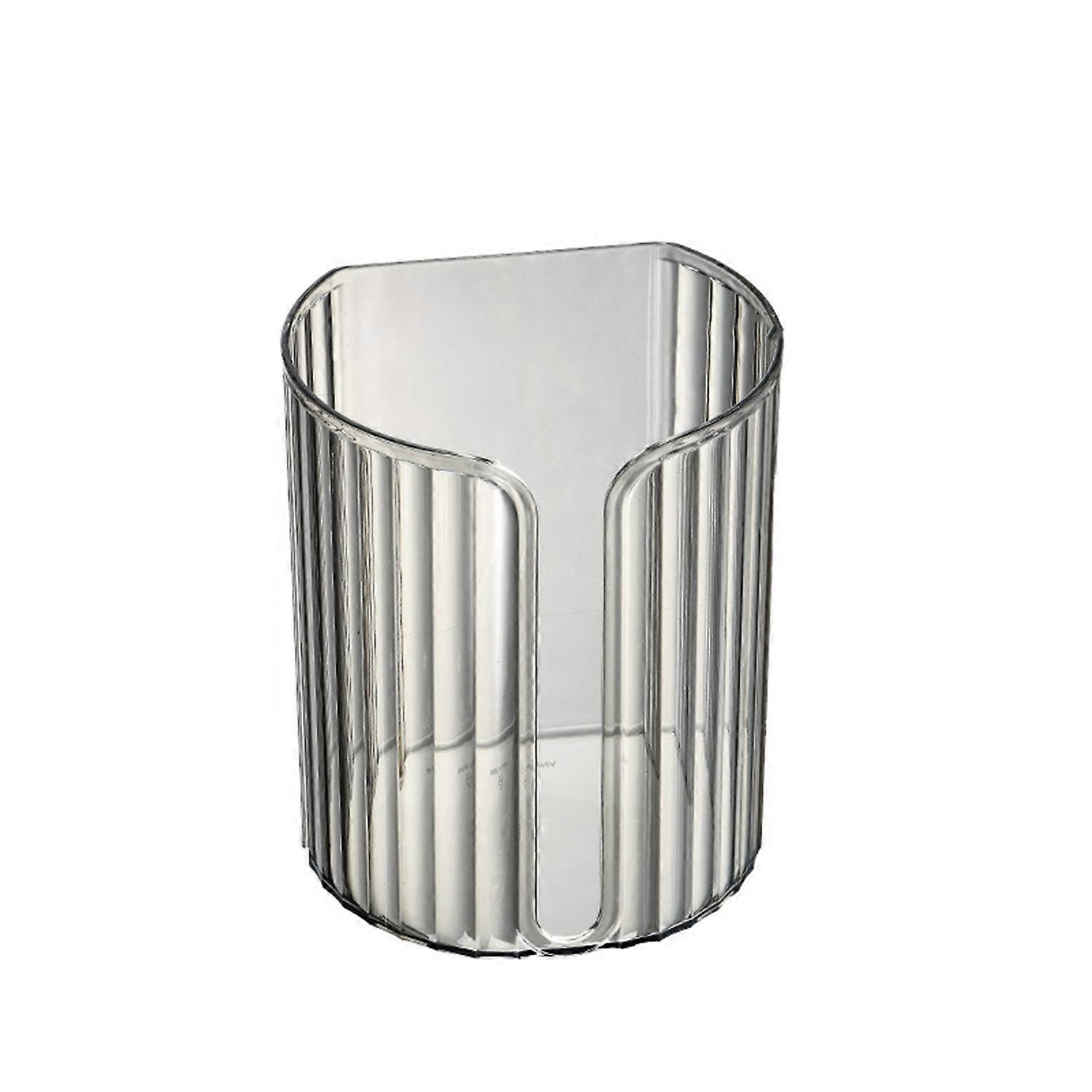 Tissue Box Wall-mounted Punch Free Transparent Large Capacity Wall Hanging Napkin Storage Case with