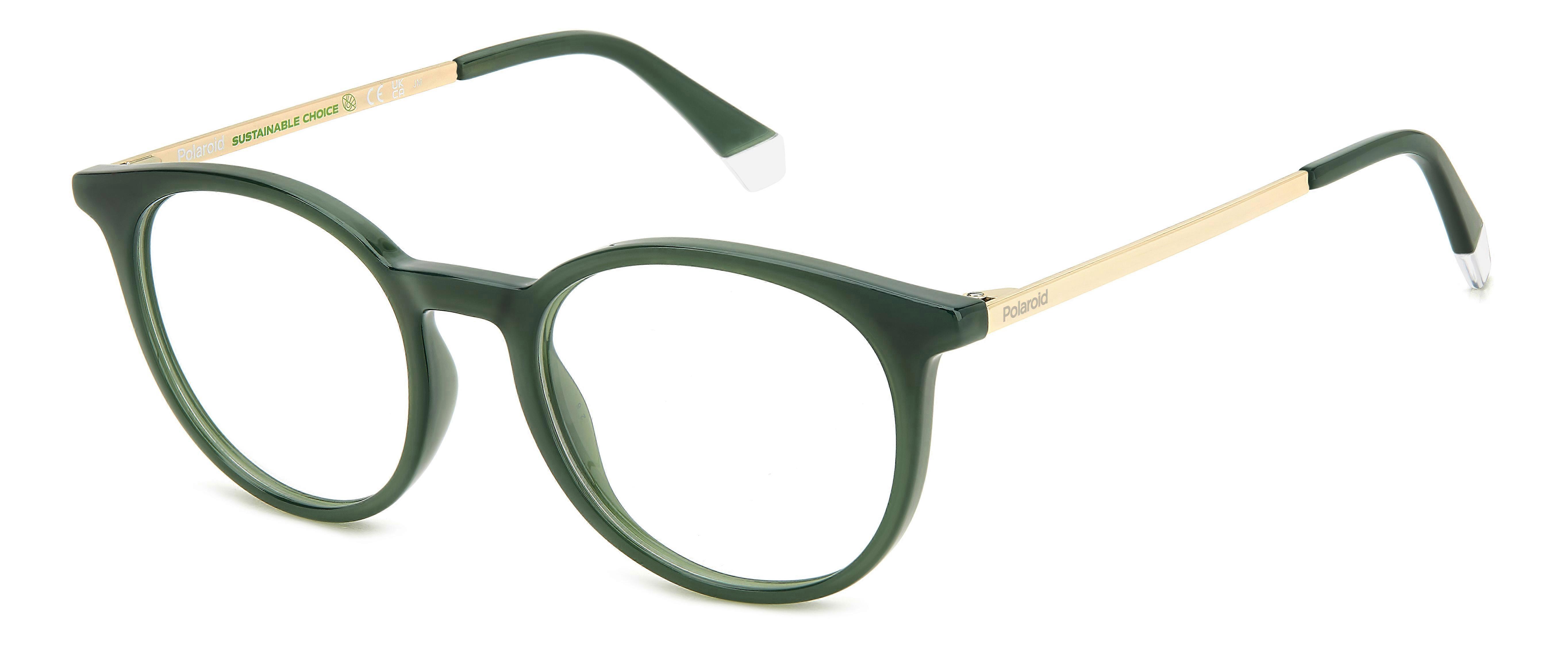 Eyewear Frames POLAROID PLD D496 1ED GREEN 50/19/145 UNISEX