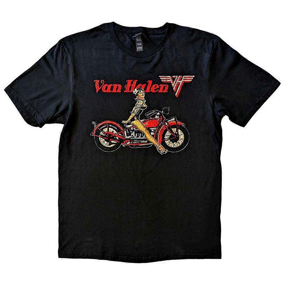 Van Halen Pin-up Motorcycle T Shirt