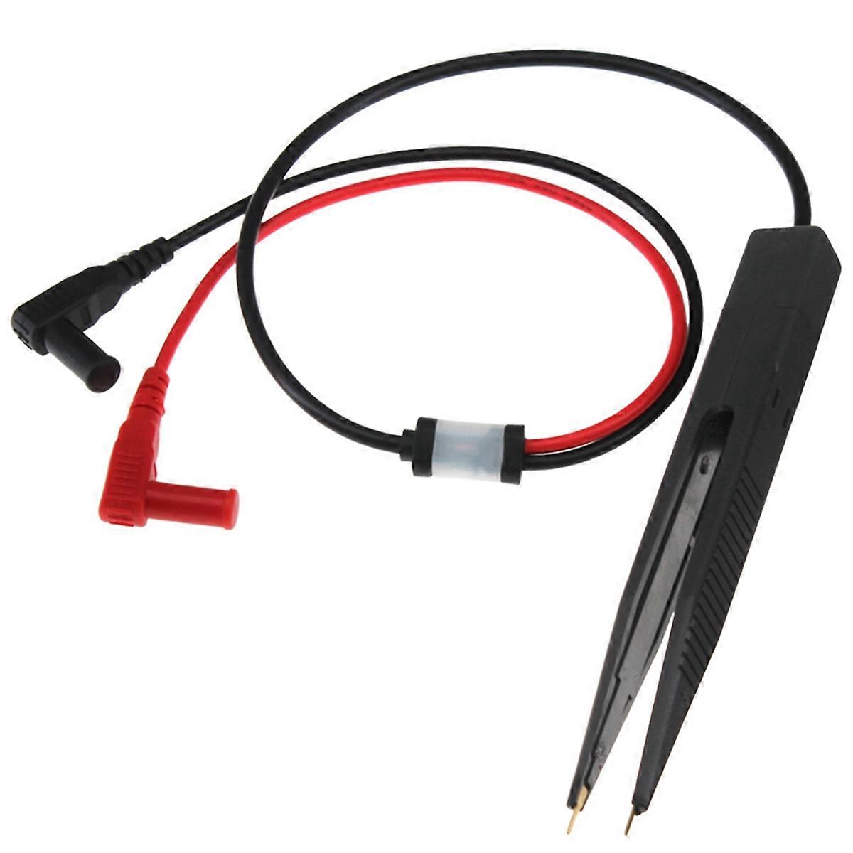 SMD SMT Chip Test Clip Multimeter Probe Tweezers for Capacitance Inductance Resistor Measurement Mu
