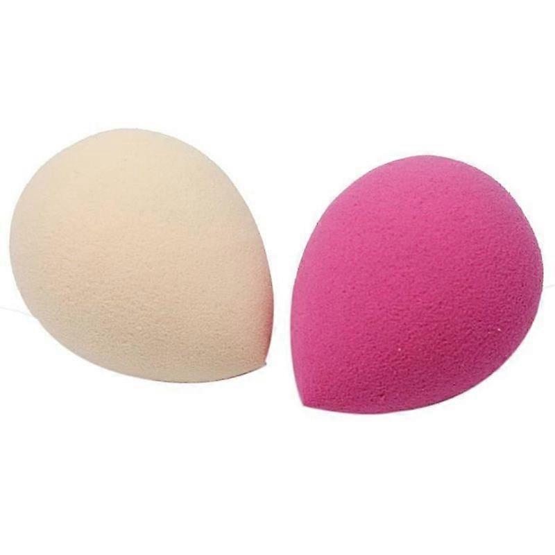 2pcs Sponge Foundation Puff Smooth Puff For Women Cosmetic Makeup