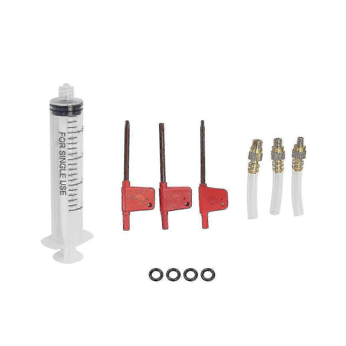 Zoom Fren Sistemi için Hidrolik Fren Kanama Kiti, Dolum Yağı Kiti, Mineral Yağ Freni, Huni Seti Bisikleti